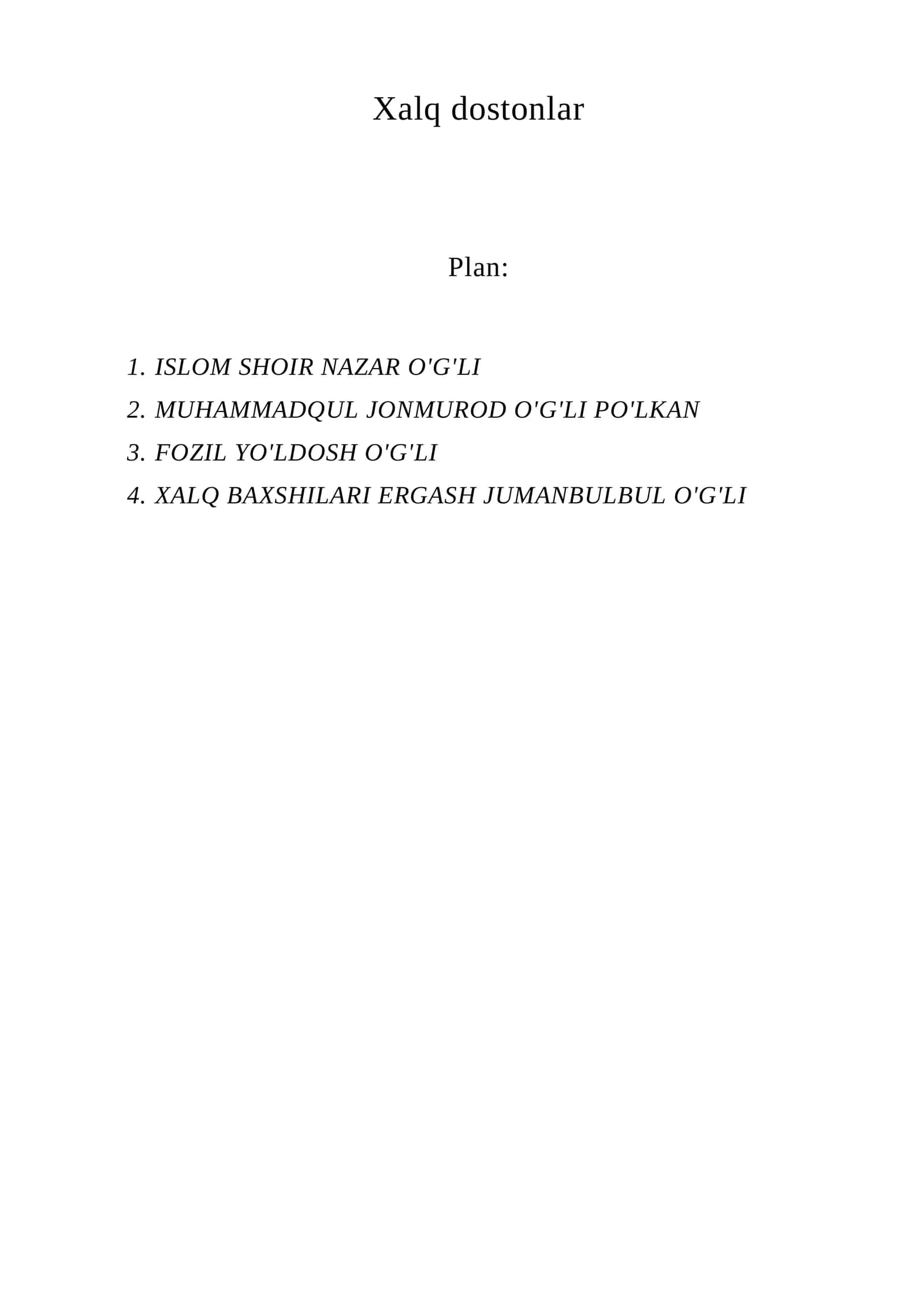 Xalq dostonlar 1