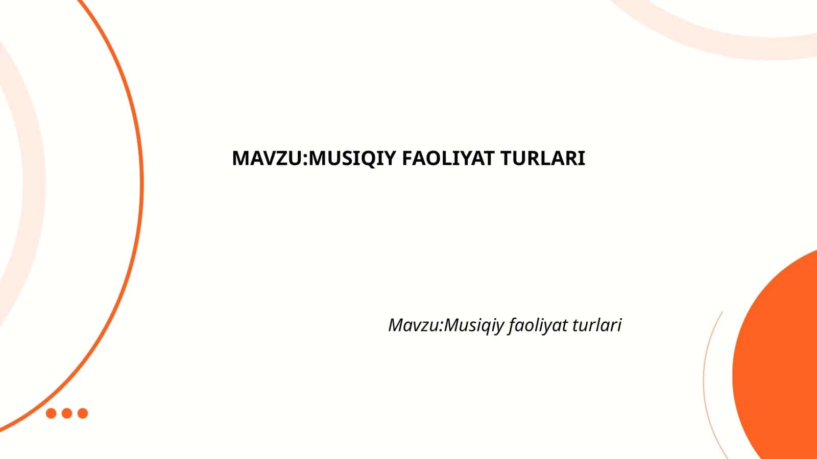 Musiqiy ta'lim 1