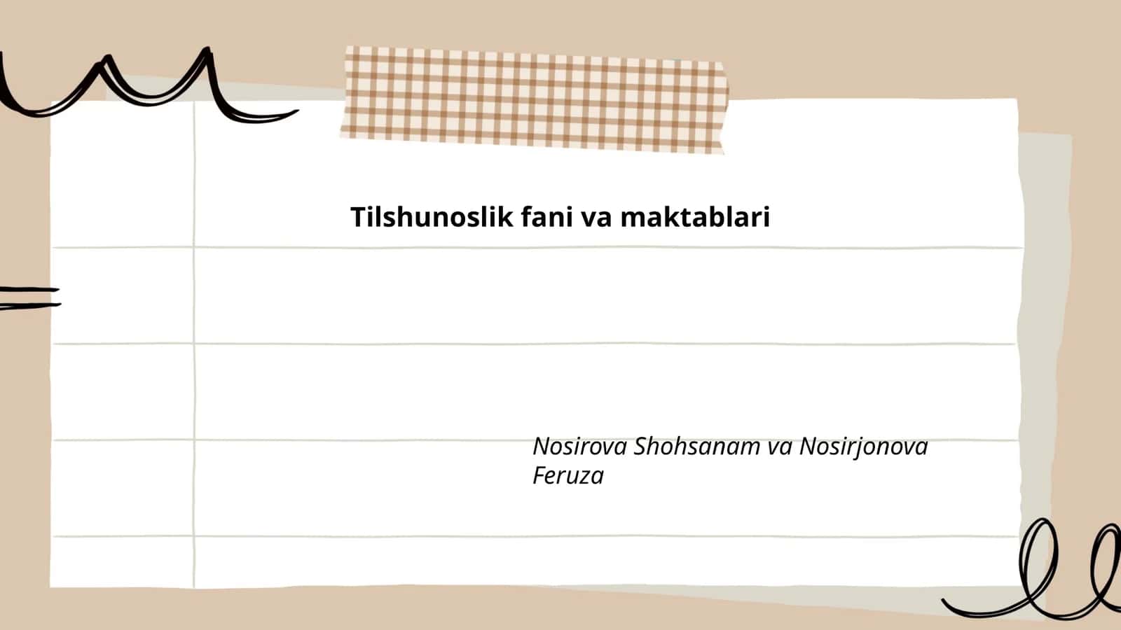 Tilshunoslikning rivojlanish tarixi 1