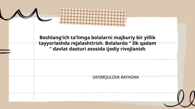 Ilk qadam 1