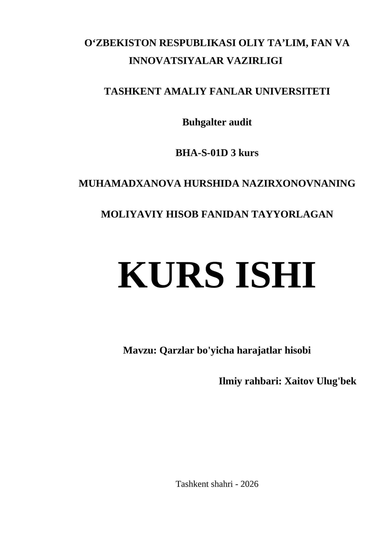 Buhgalter audit 1
