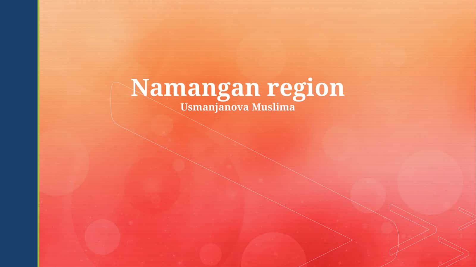 Namangan region 1