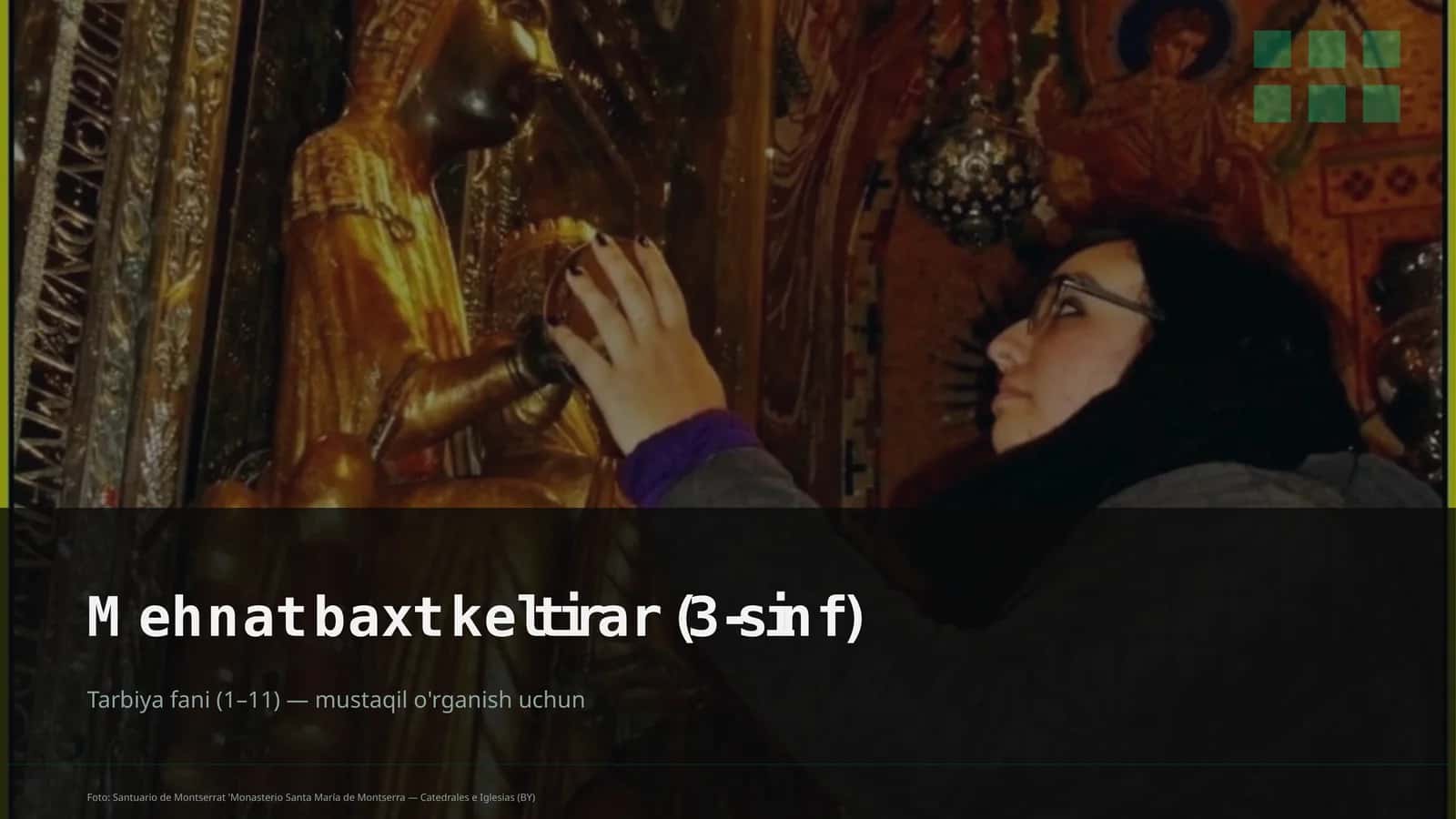 Mehnat baxt keltirar (3-sinf) 1