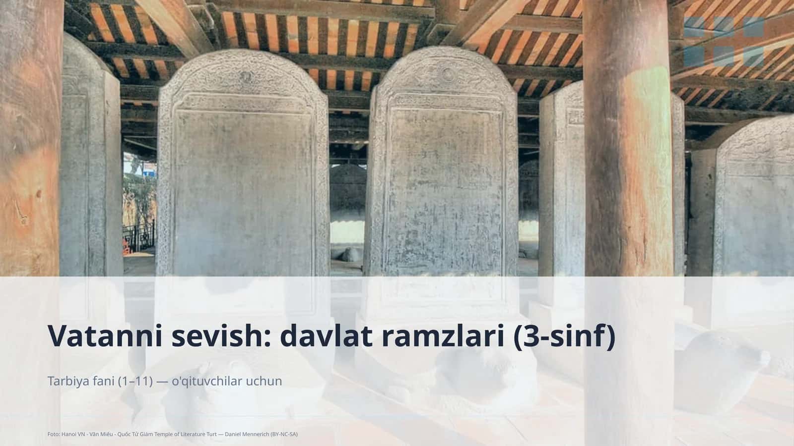 Vatanni sevish: davlat ramzlari (3-sinf) 1