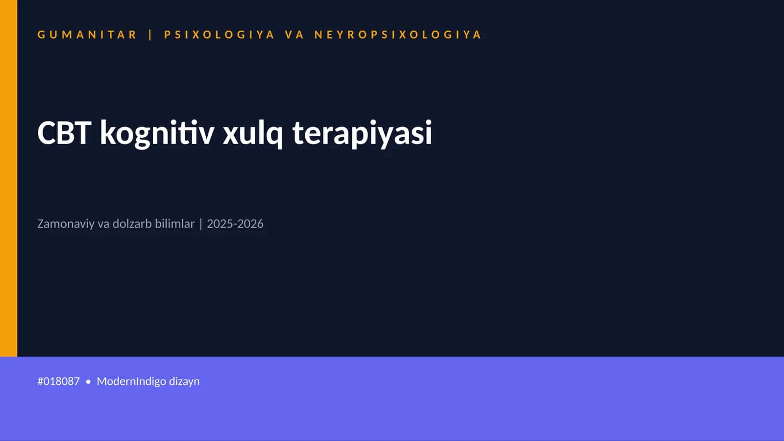 CBT kognitiv xulq terapiyasi 1