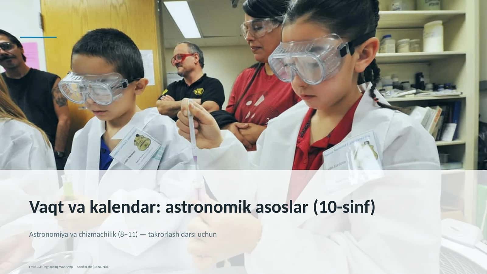 Vaqt va kalendar: astronomik asoslar (10-sinf) 1