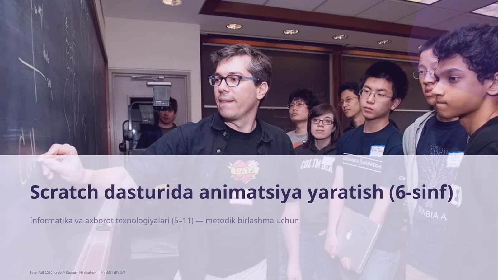 Scratch dasturida animatsiya yaratish (6-sinf) 1
