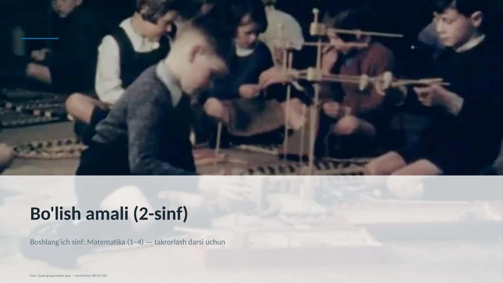 Bo'lish amali (2-sinf) 1