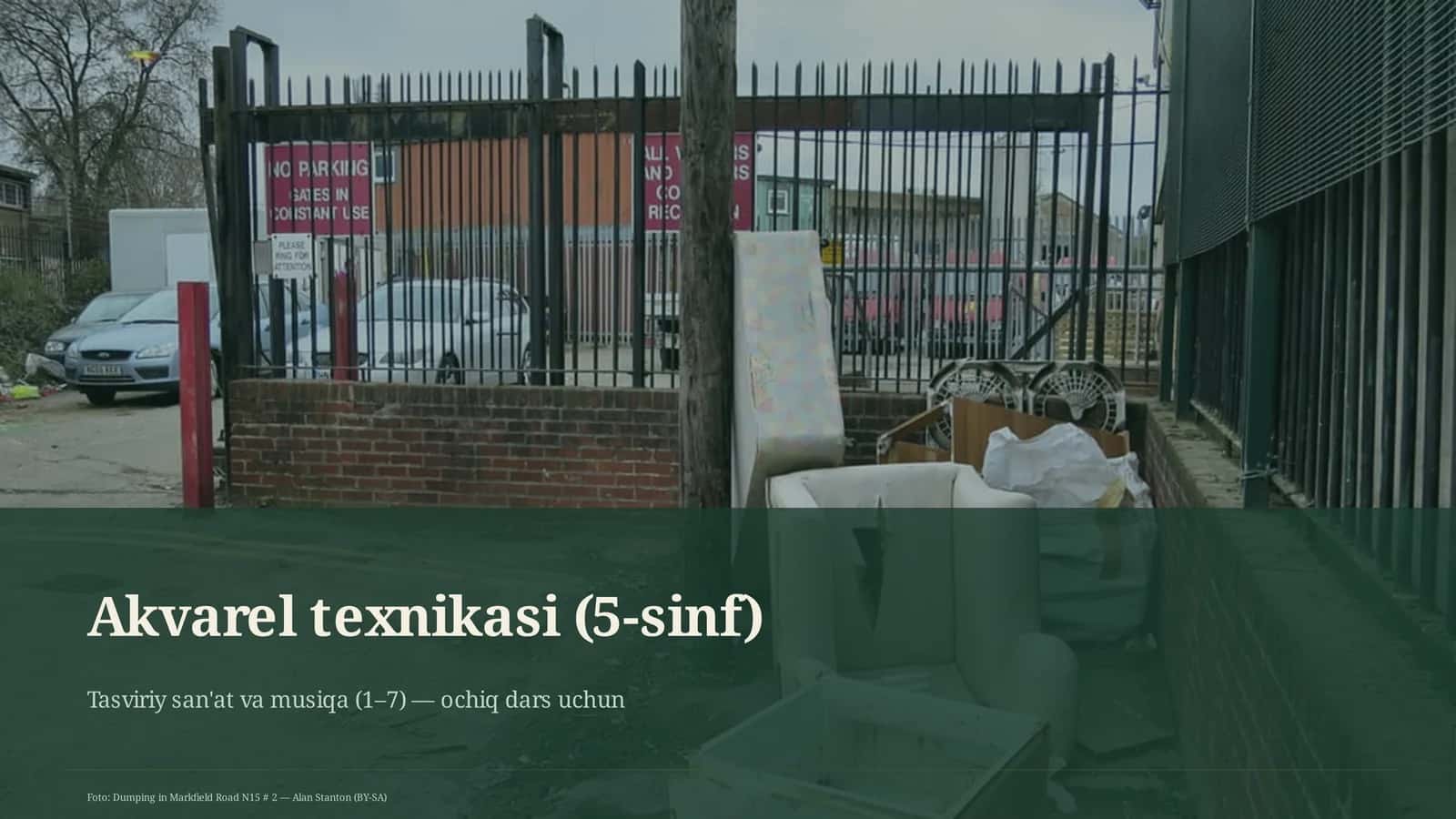 Akvarel texnikasi (5-sinf) 1