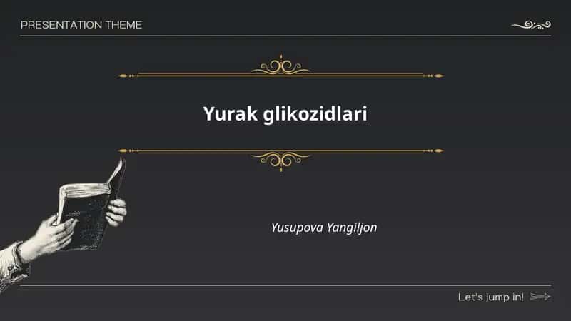 Yurak glikozidlari 1