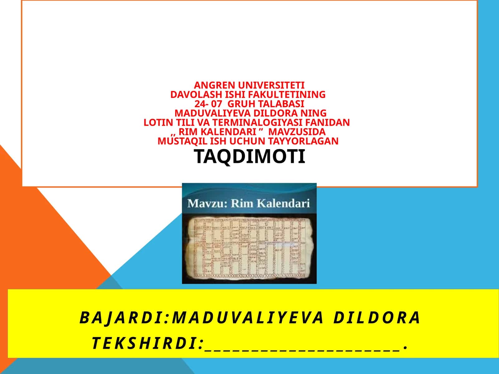 "Rimkalendari" 1
