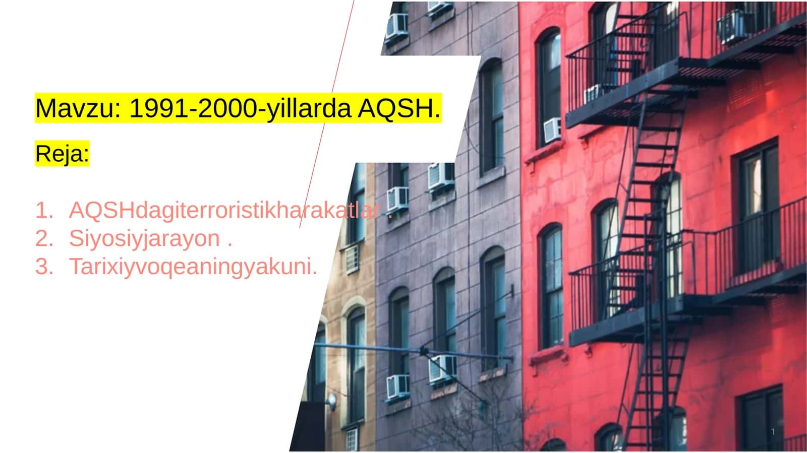 1991-2000-yillarda AQSH. 1