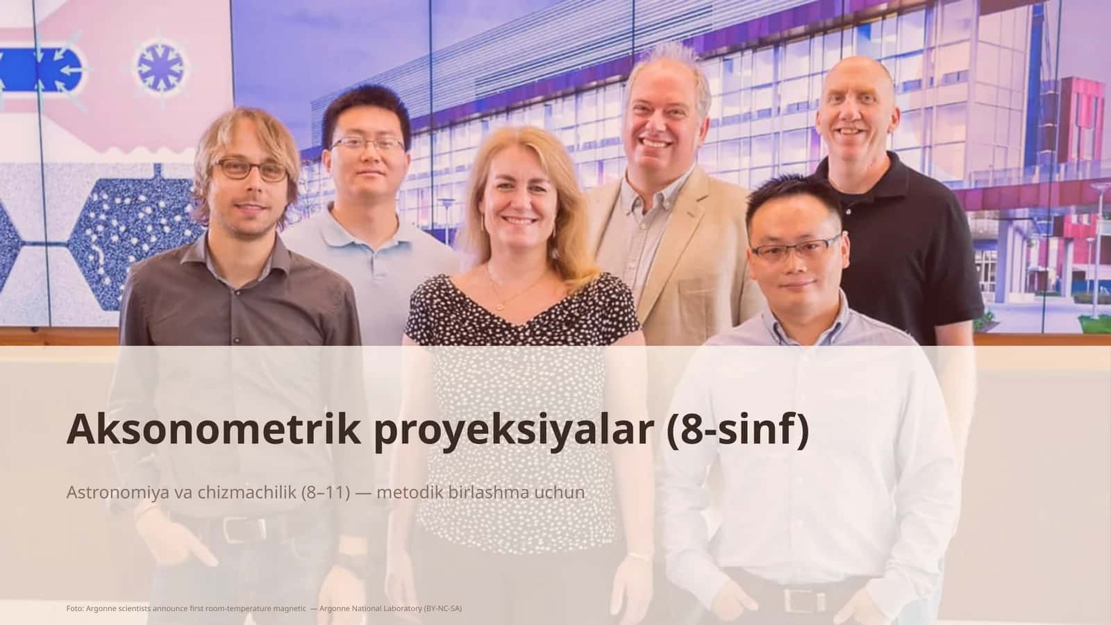 Aksonometrik proyeksiyalar (8-sinf) 1