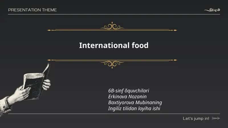 International Food 1