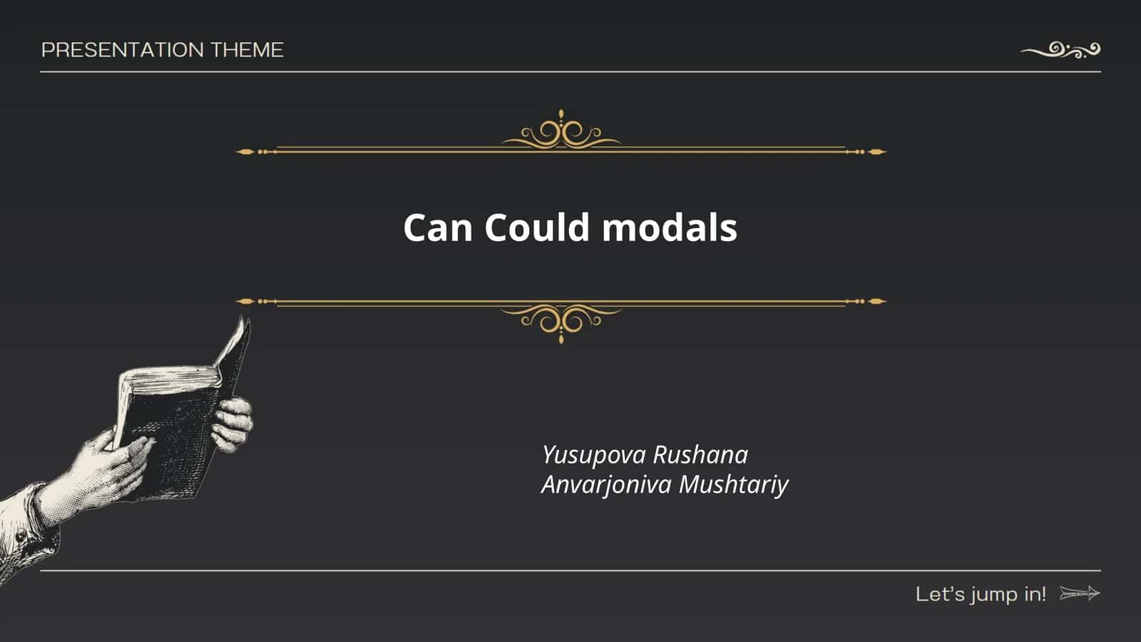 Uses of "Can" for Ability 1