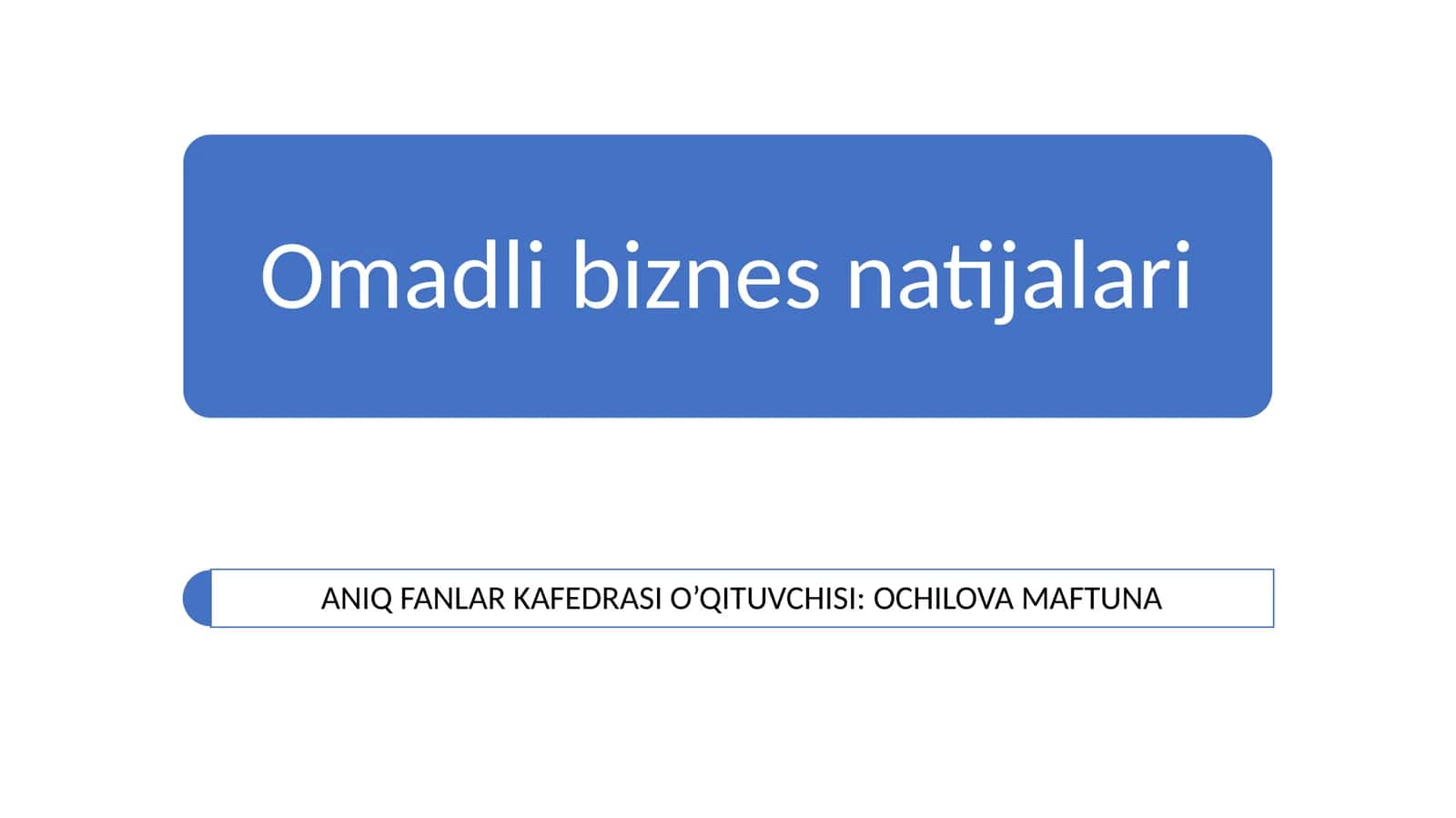 NIMA SOTMOQCHISIZ? 1