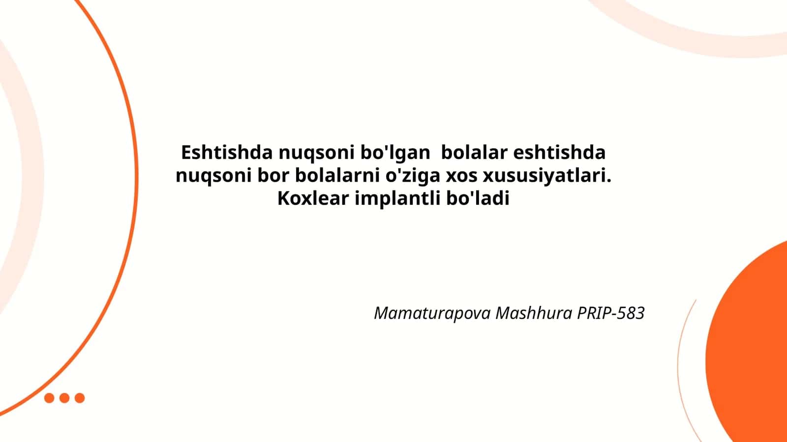 Koxlear implant nima? 1