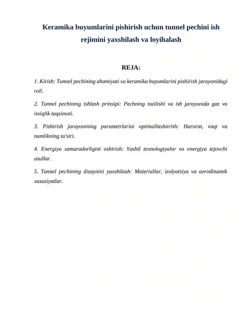 Tunnel pechlar