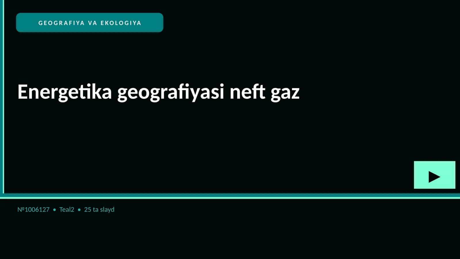 Energetika geografiyasi neft gaz 1