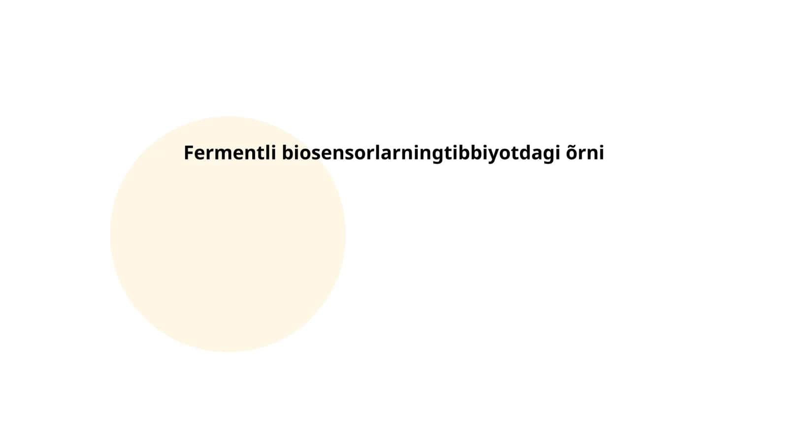 Fermentli biosensorlar 1