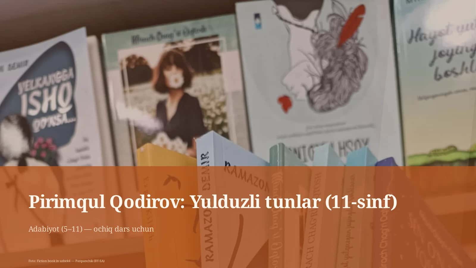 Pirimqul Qodirov: Yulduzli tunlar (11-sinf) 1