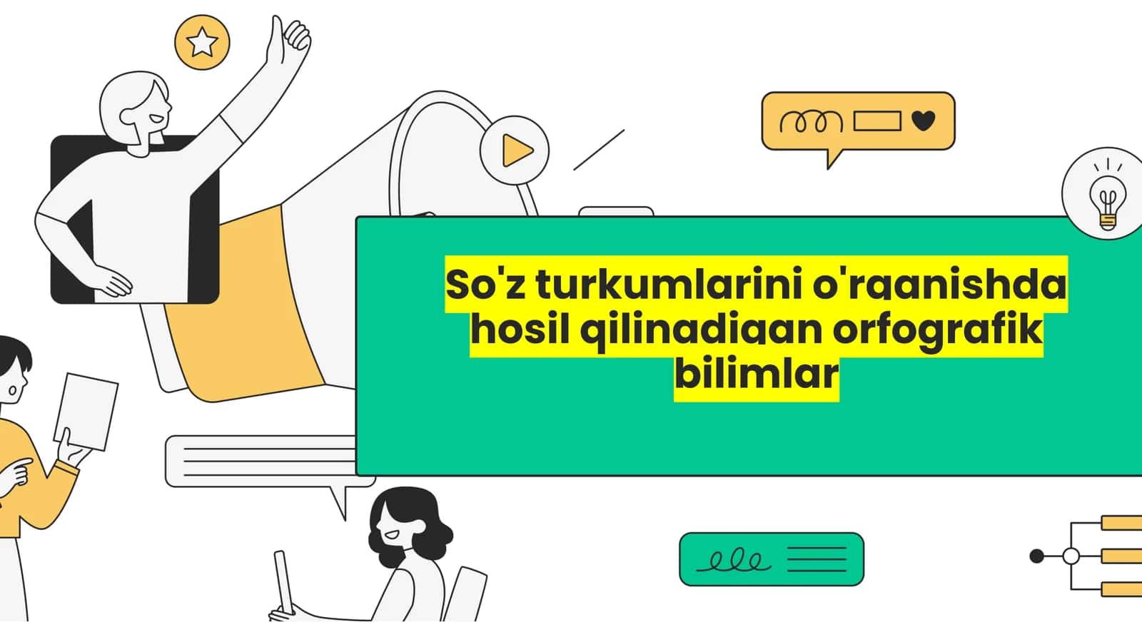 O'rganishdagi ortografik bilimlar 1