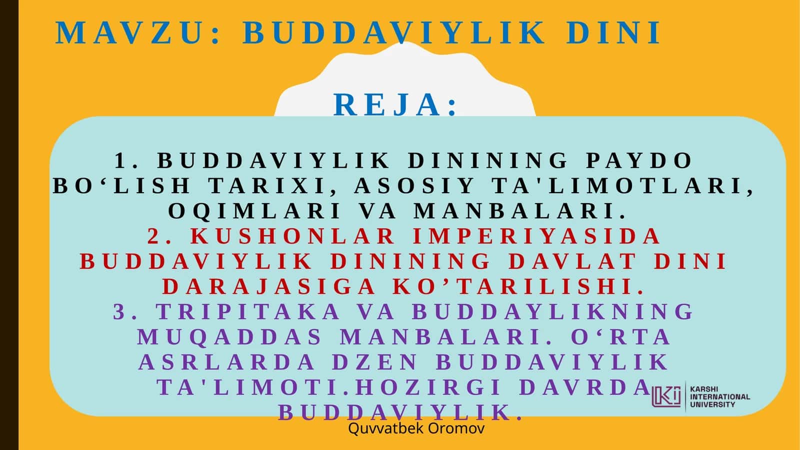 BUDDAVIYLIK DINI 1