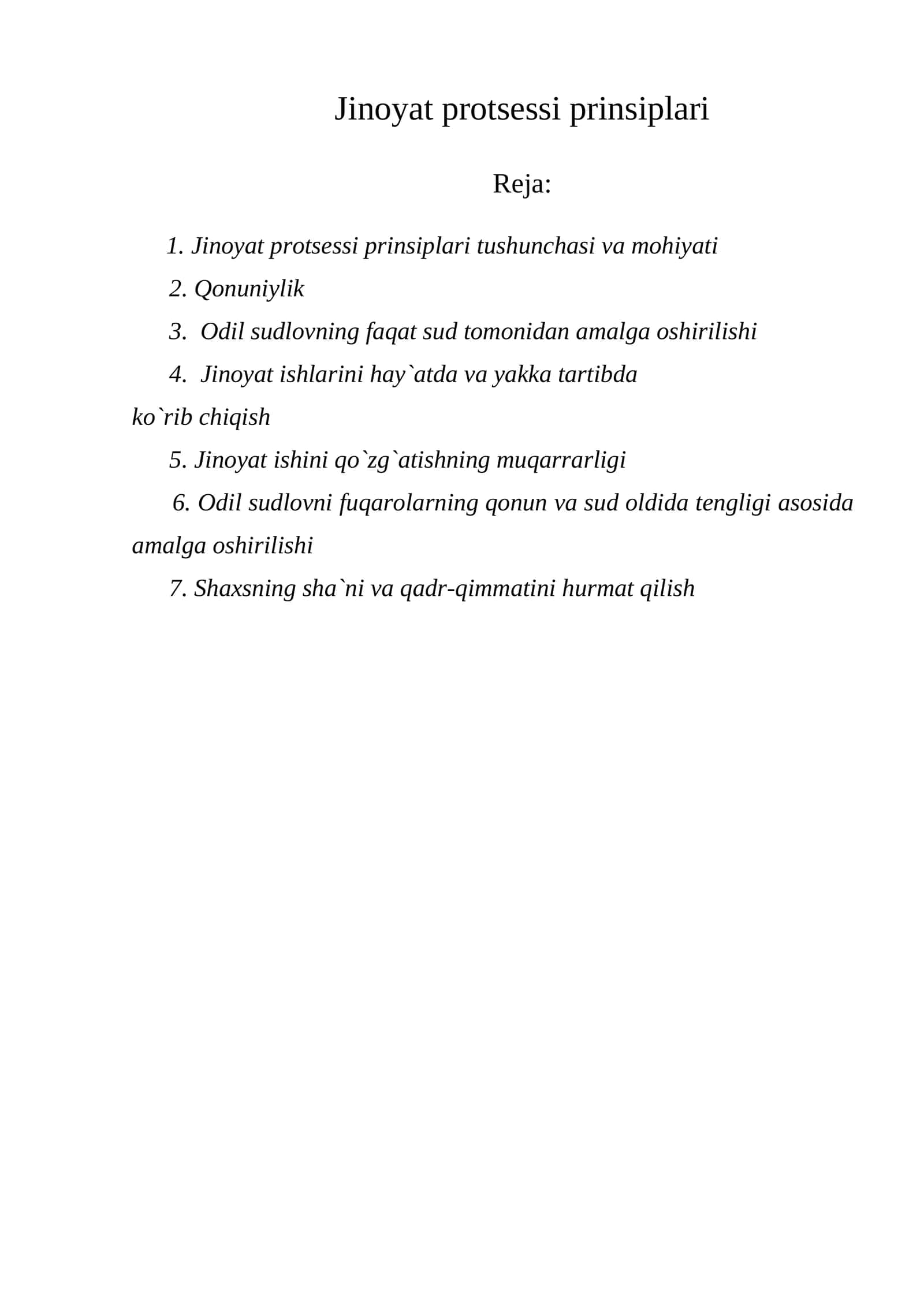 Jinoyat protsessi prinsiplari 1