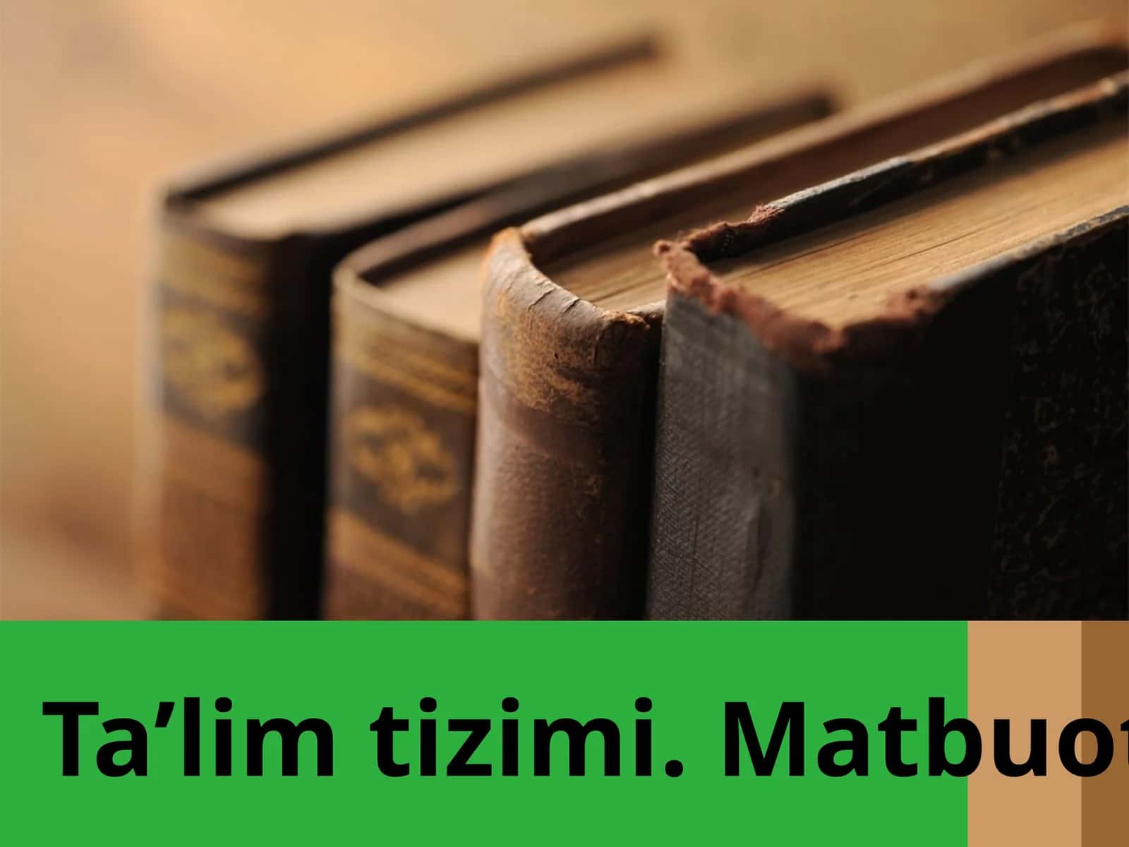 Ta’lim  tizimi.  Matbuot 1