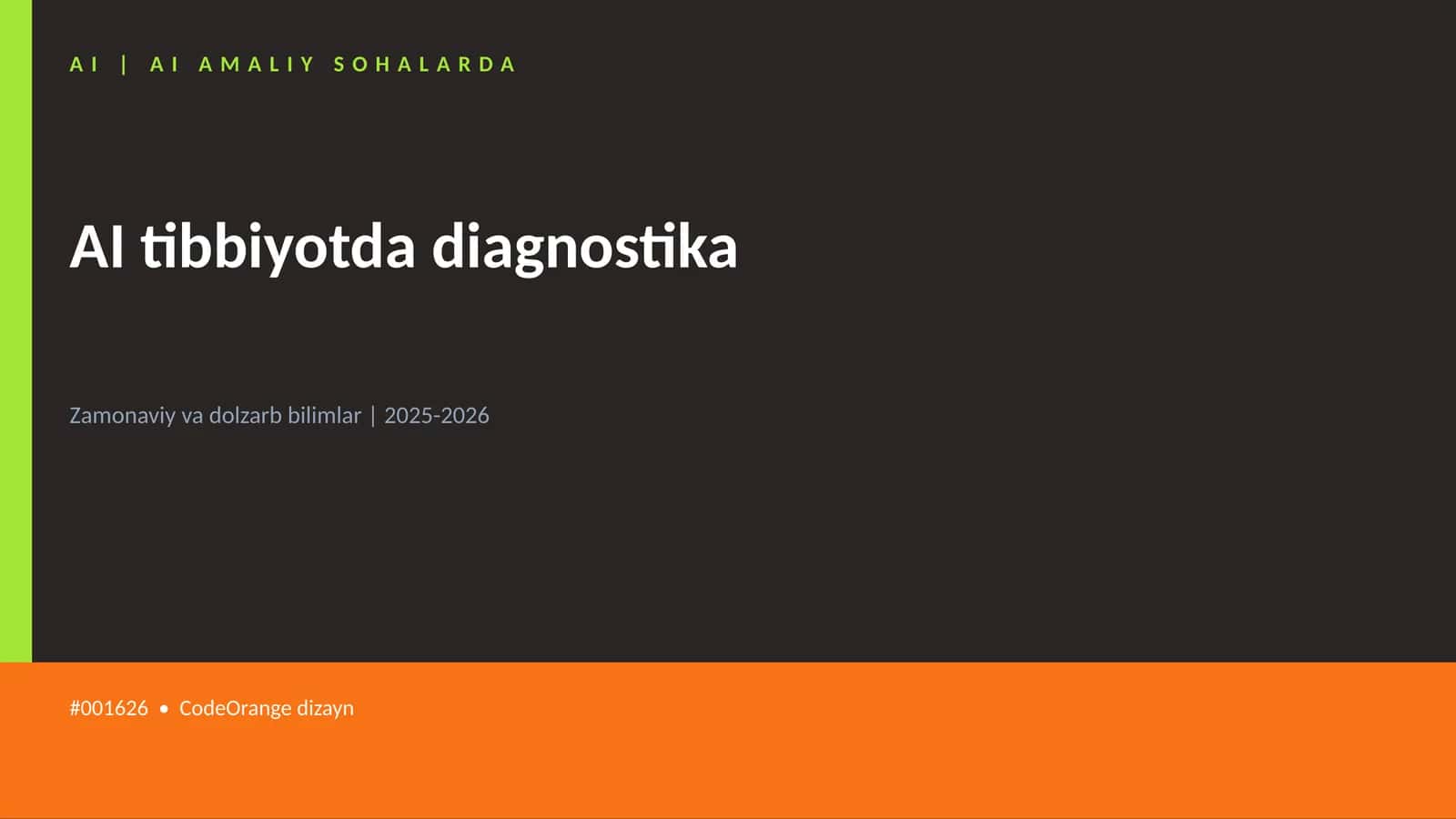 AI tibbiyotda diagnostika 1
