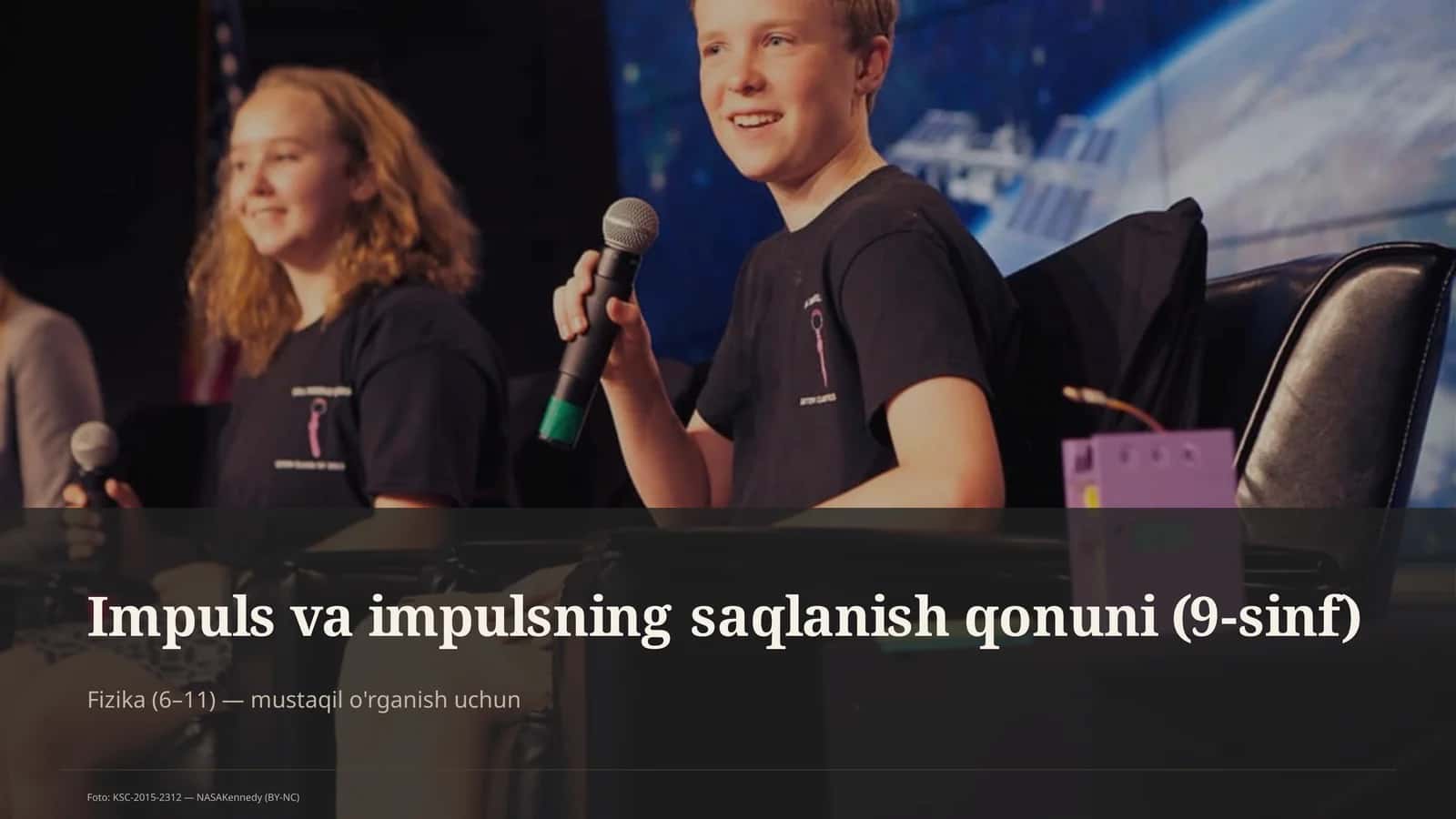 Impuls va impulsning saqlanish qonuni (9-sinf) 1