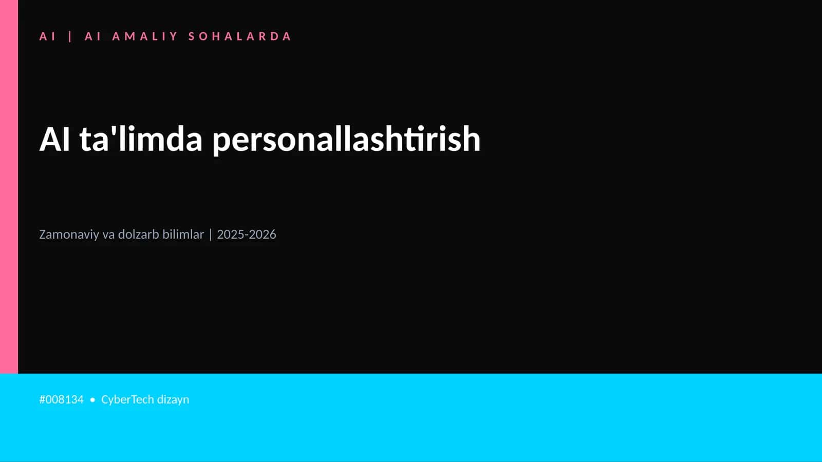AI ta'limda personallashtirish 1