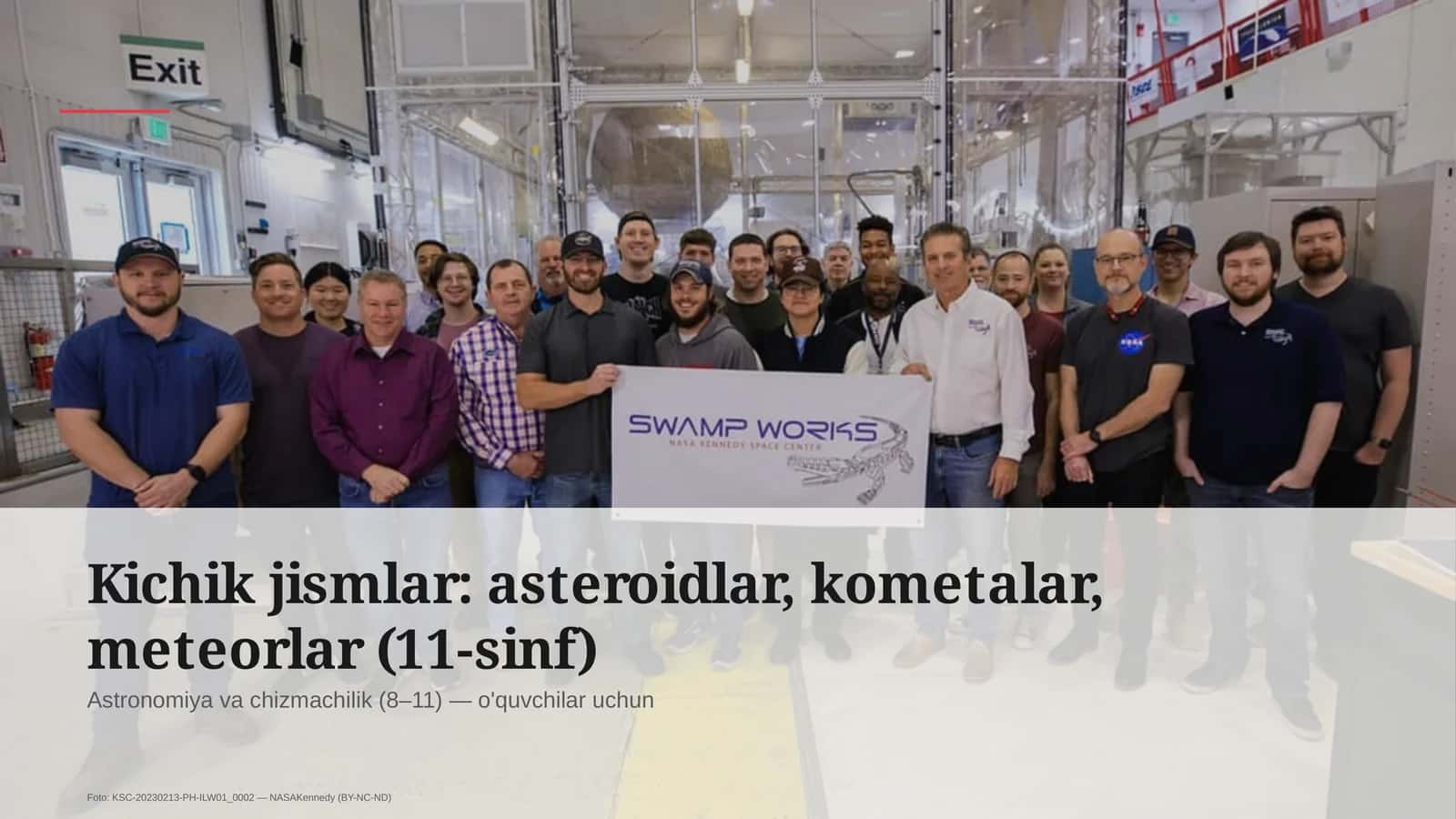 Kichik jismlar: asteroidlar, kometalar, meteorlar (11-sinf) 1