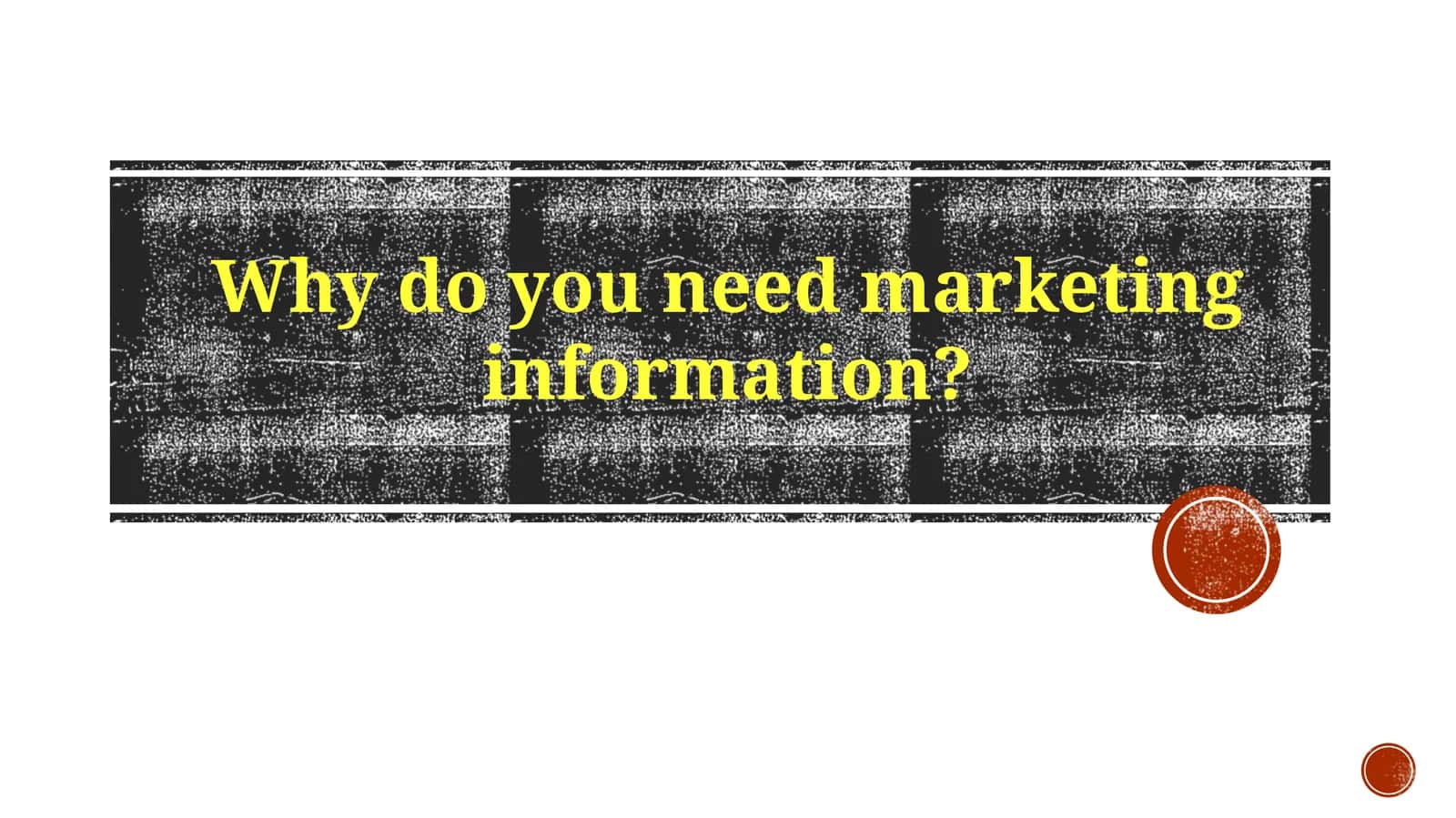 Marketing Information 1