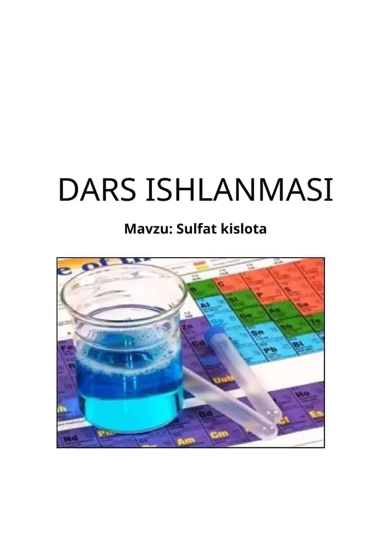Sulfat kislota 1