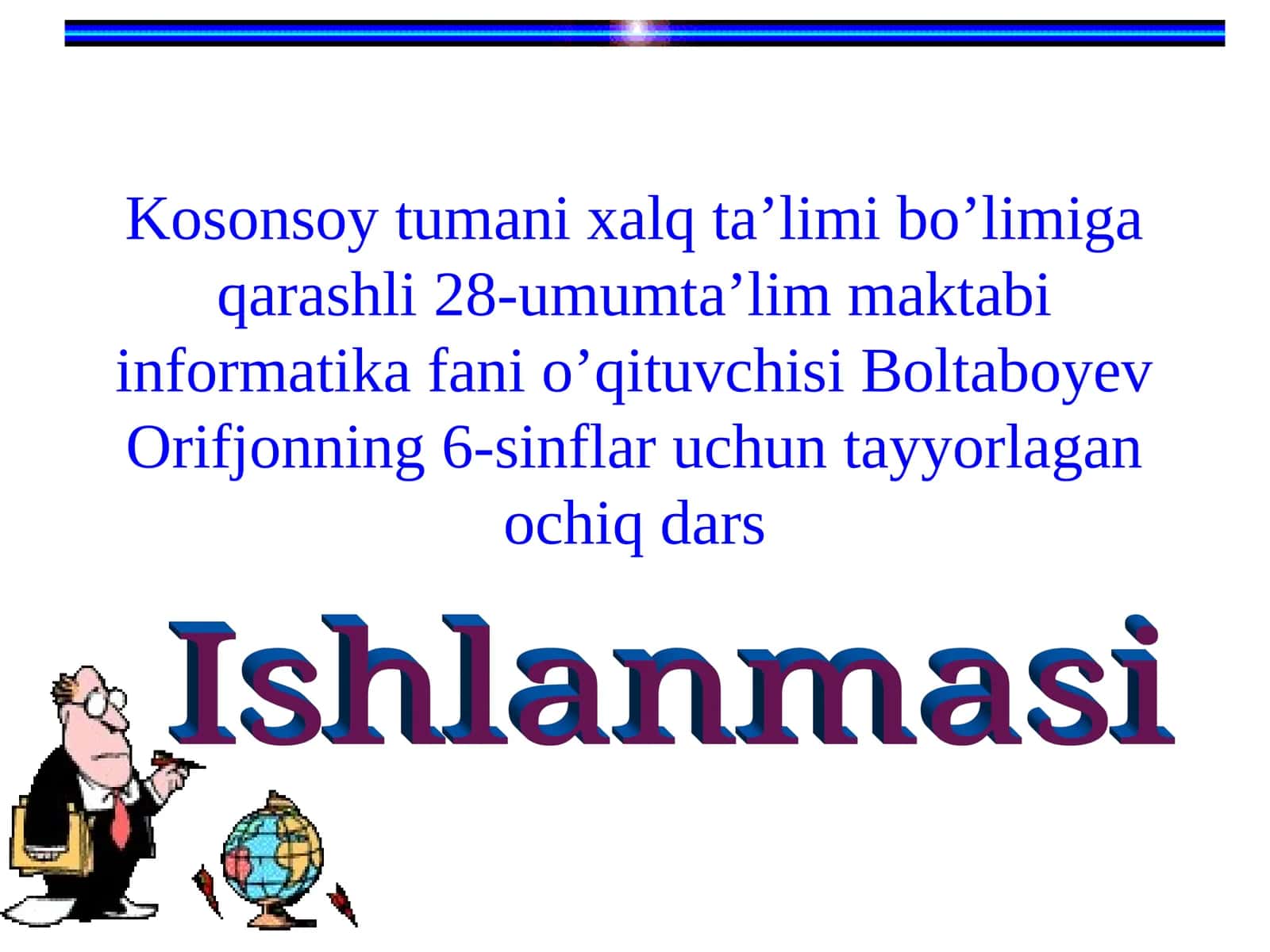 Ochiq dars: Wordda formulalar yozish 1