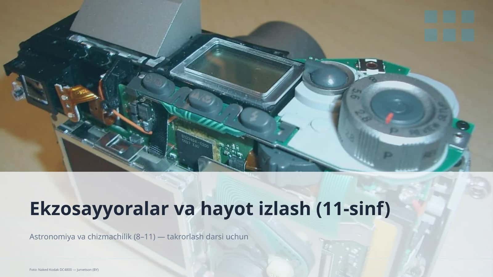 Ekzosayyoralar va hayot izlash 1