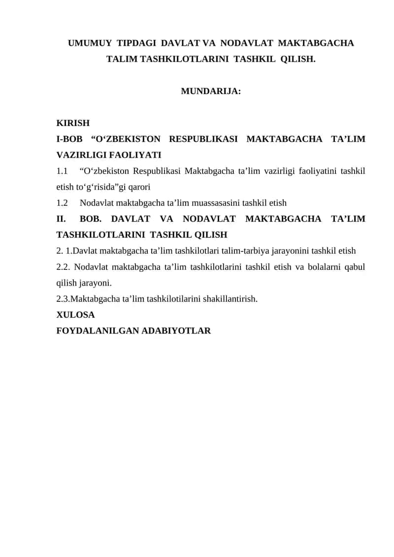 Mavzuning dolzarbligi 1