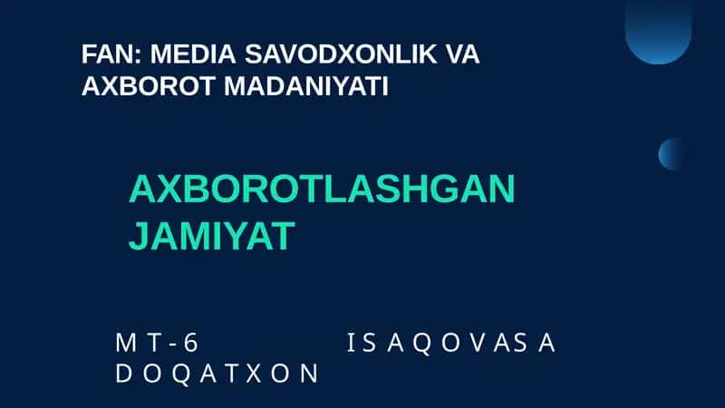 MT-6ISAQOVASADOQATXON 1