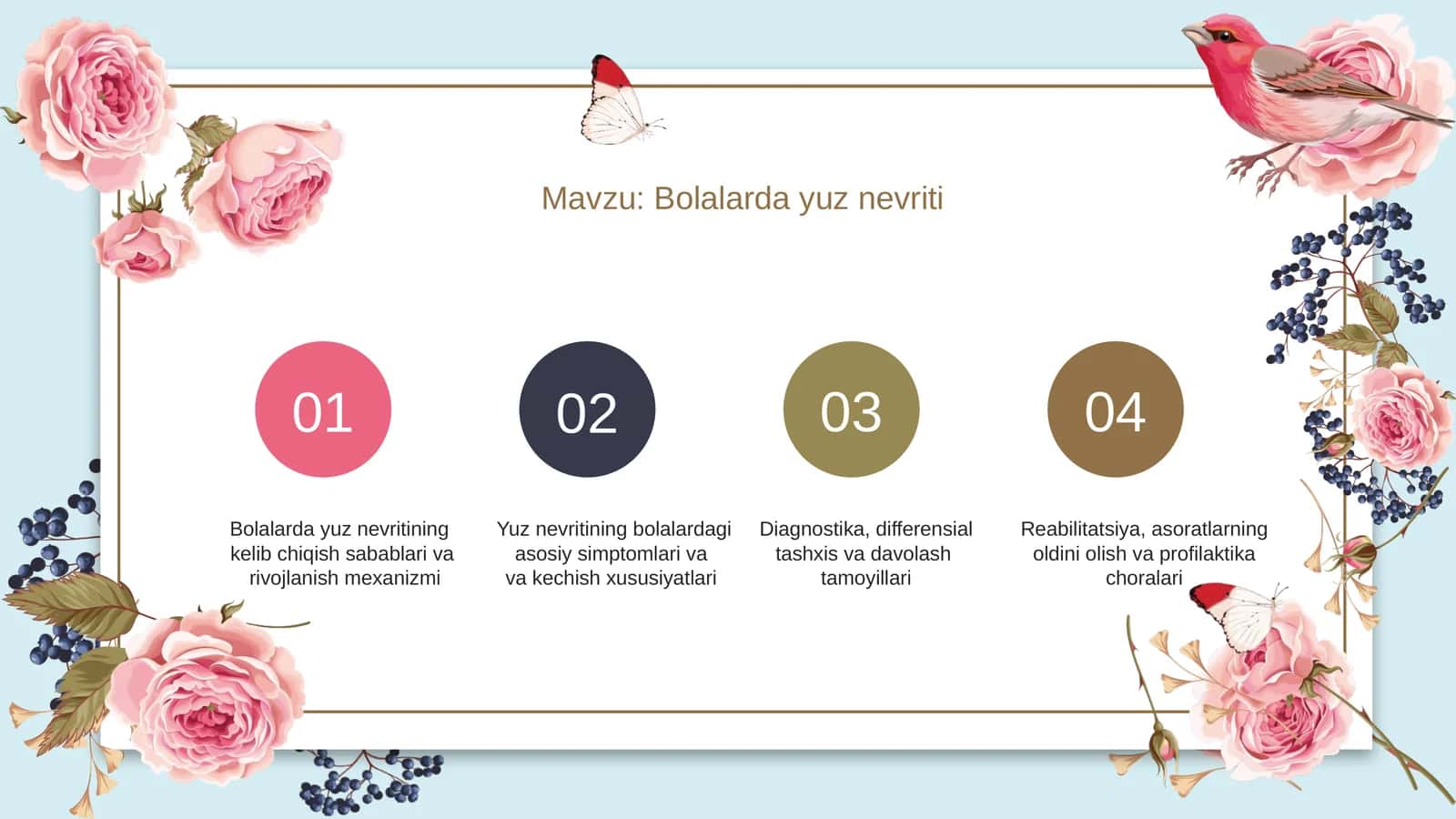 Bolalarda yuz nervining zararlanishi 1