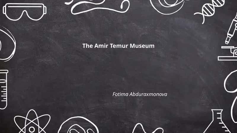 The Amir Temur Museum 1