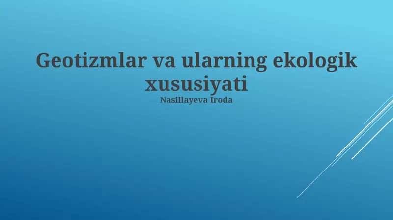 Geoekologiya 1