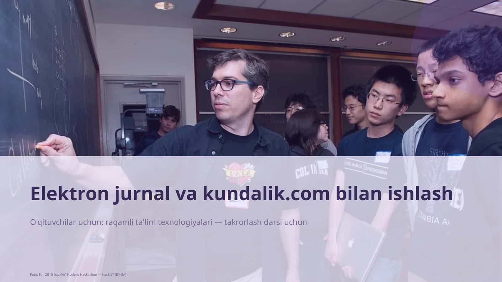 Elektron jurnal va kundalik.com bilan ishlash 1