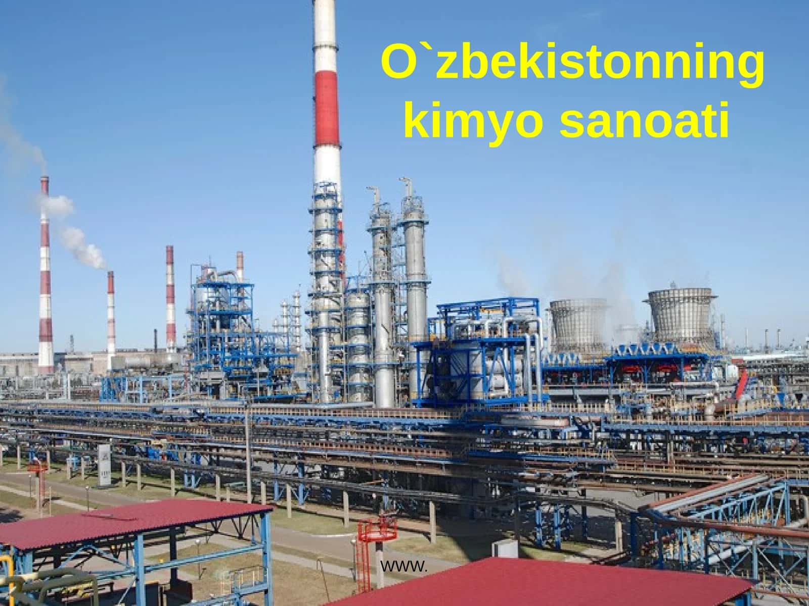 O`zbekistonning kimyo sanoati 1