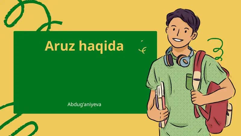 Aruz haqida 1