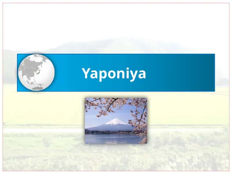 Yaponiya 1