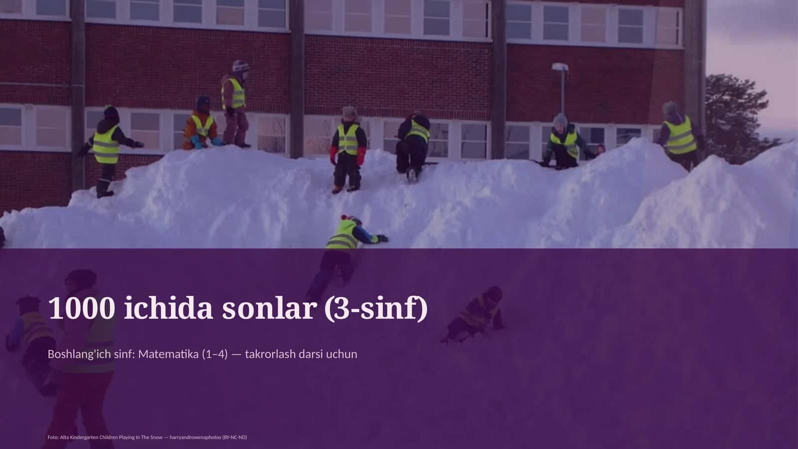 1000 ichida sonlar (3-sinf) 1