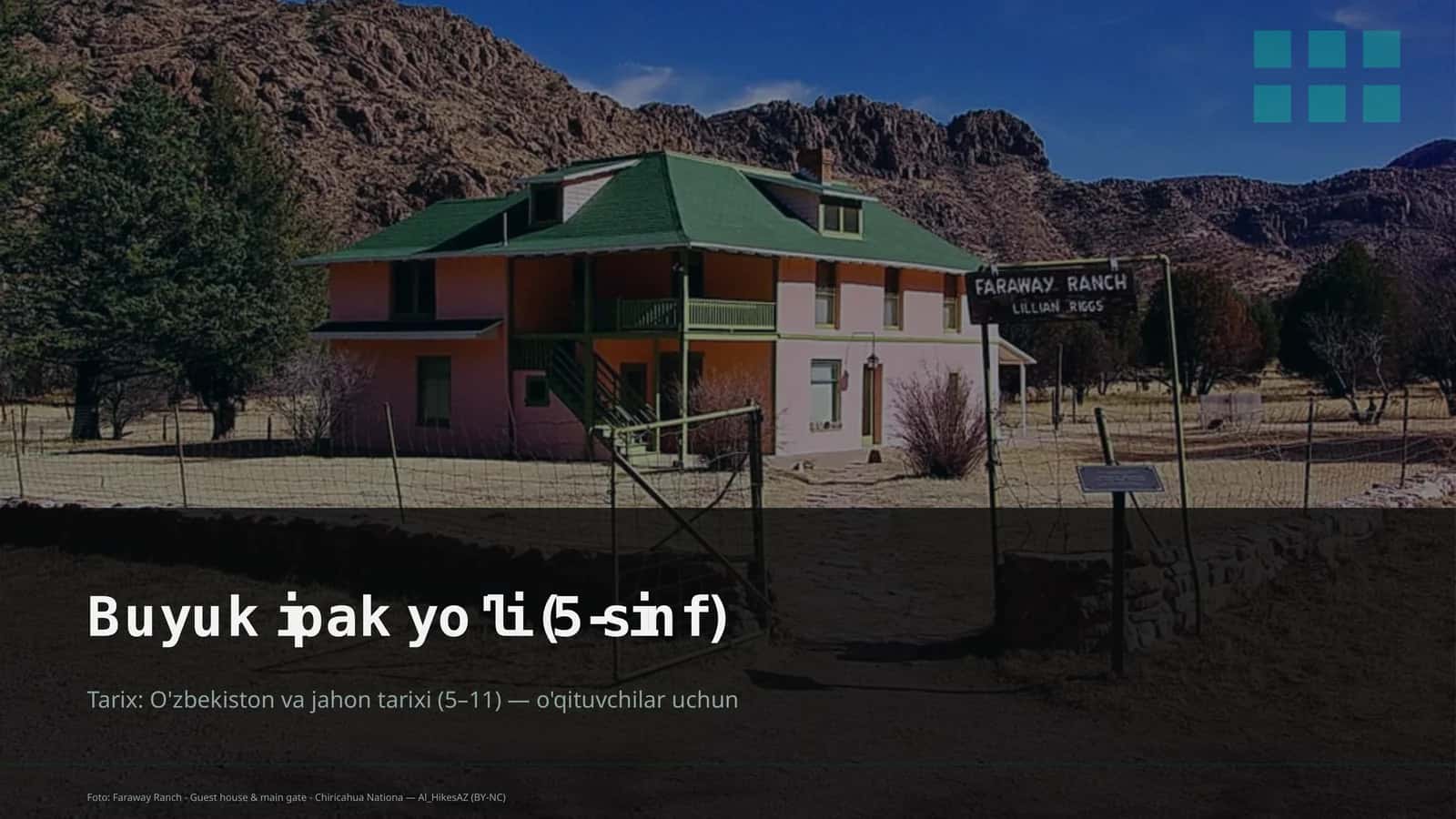 Buyuk ipak yo'li (5-sinf) 1