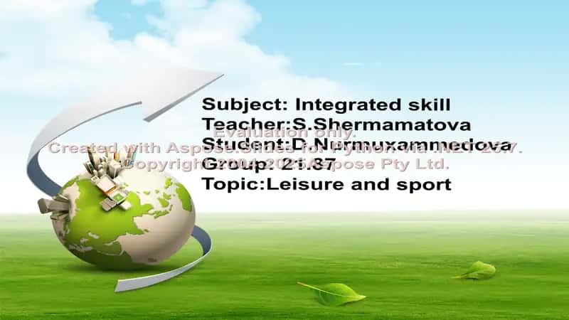 Integrated skill 1