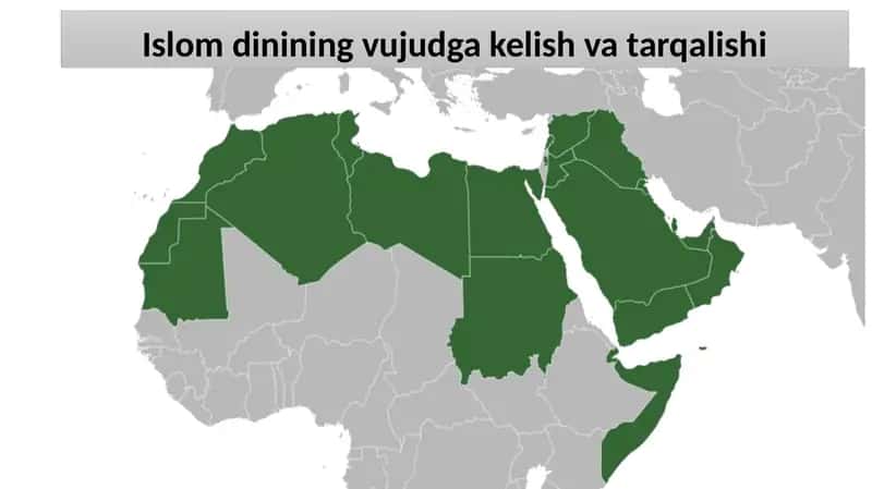 Islomdinining vujudga kelishi 1
